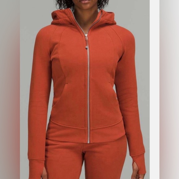 Lululemon Scuba Hoodie *Light Cotton Fleece size 8 VGUC - Picture 1 of 5